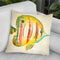 Aquarium Fish Iii Throw Pillow By World Art Group