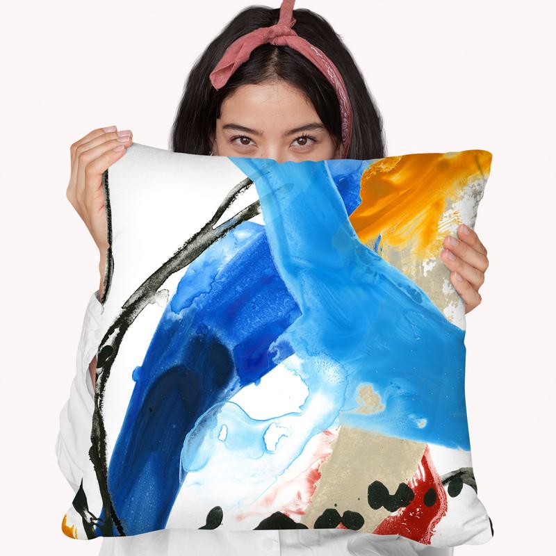 Formulation Iii Throw Pillow By World Art Group