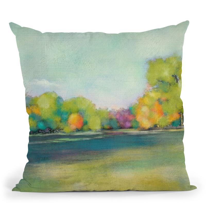 Parkview I Throw Pillow By World Art Group