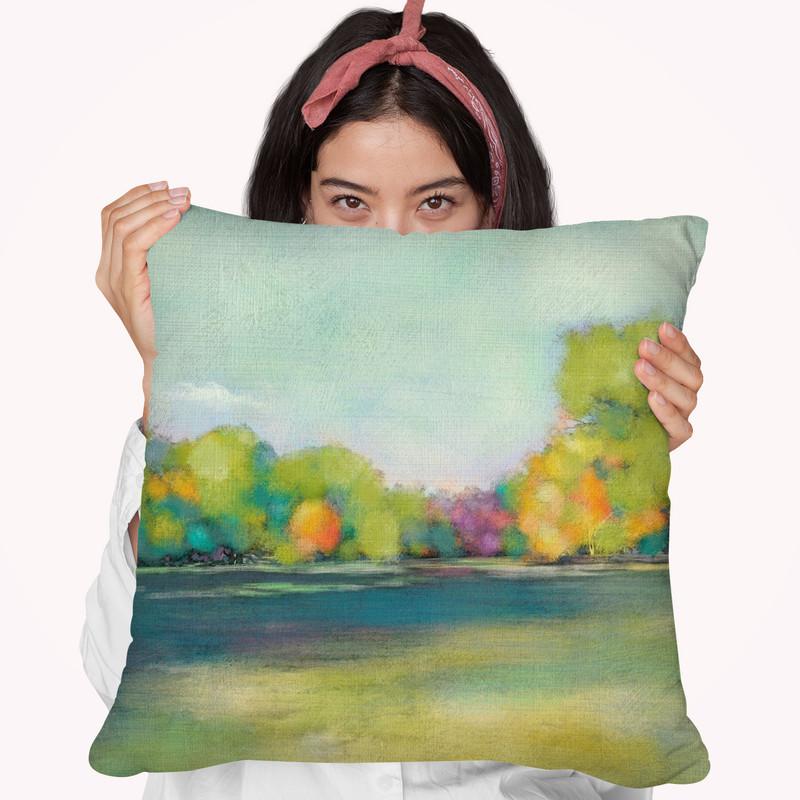 Parkview I Throw Pillow By World Art Group