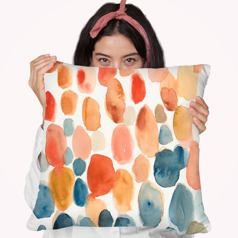 Citrus Season I Throw Pillow By World Art Group