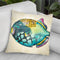 Aquarium Fish Iv Throw Pillow By World Art Group