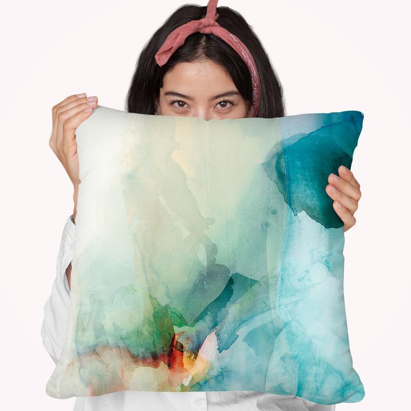 Aversion I Throw Pillow By World Art Group