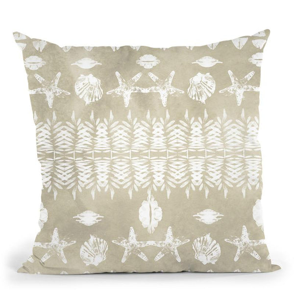 Tribal Coast Iii Throw Pillow By World Art Group
