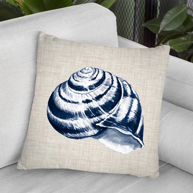 Ocean Memento I Throw Pillow By World Art Group