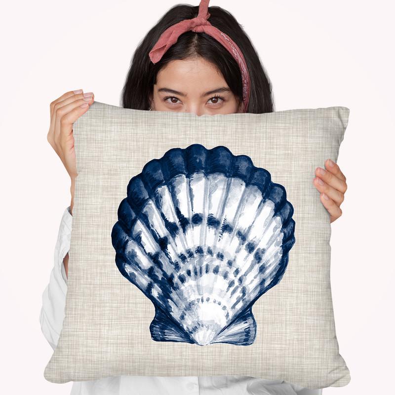 Ocean Memento Iii Throw Pillow By World Art Group