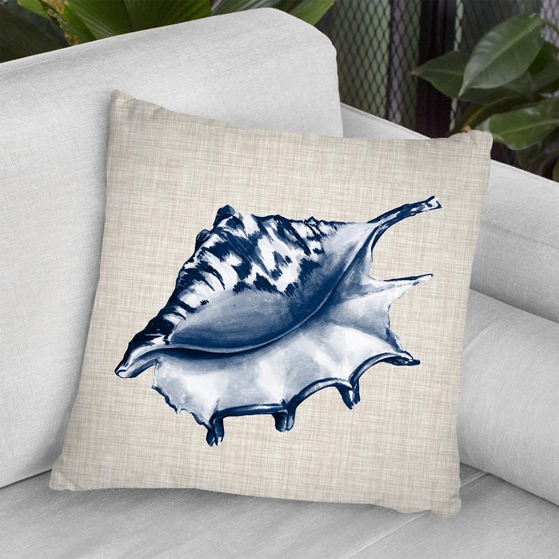 Ocean Memento Iv Throw Pillow By World Art Group