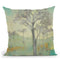 Tree Stand I Throw Pillow By World Art Group
