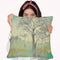 Tree Stand I Throw Pillow By World Art Group