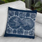 World Globes Blueprint Throw Pillow By World Art Group