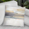 Sandy Coast I Throw Pillow By World Art Group