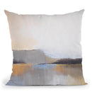Grey Dunes I Throw Pillow By World Art Group