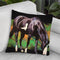 Color Square Ii Throw Pillow By World Art Group