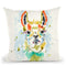 Hifi Llama I Throw Pillow By World Art Group