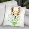 Hifi Llama I Throw Pillow By World Art Group