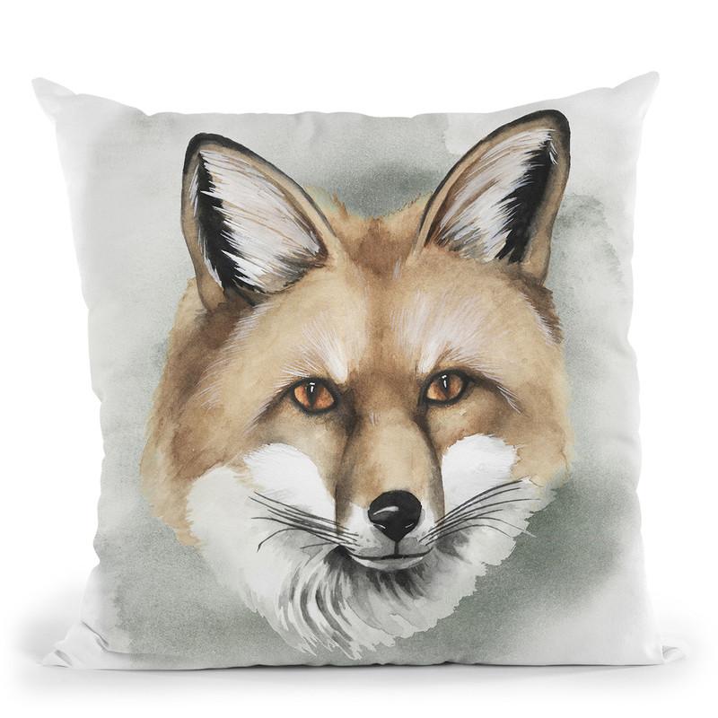 Greenwood Animals I Throw Pillow By World Art Group