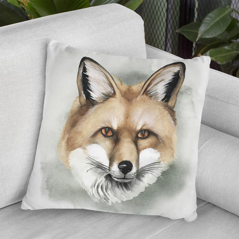 Greenwood Animals I Throw Pillow By World Art Group