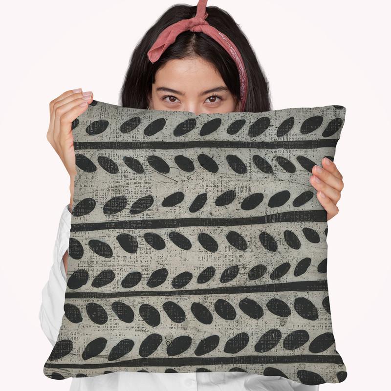 Stone Ii Throw Pillow By World Art Group