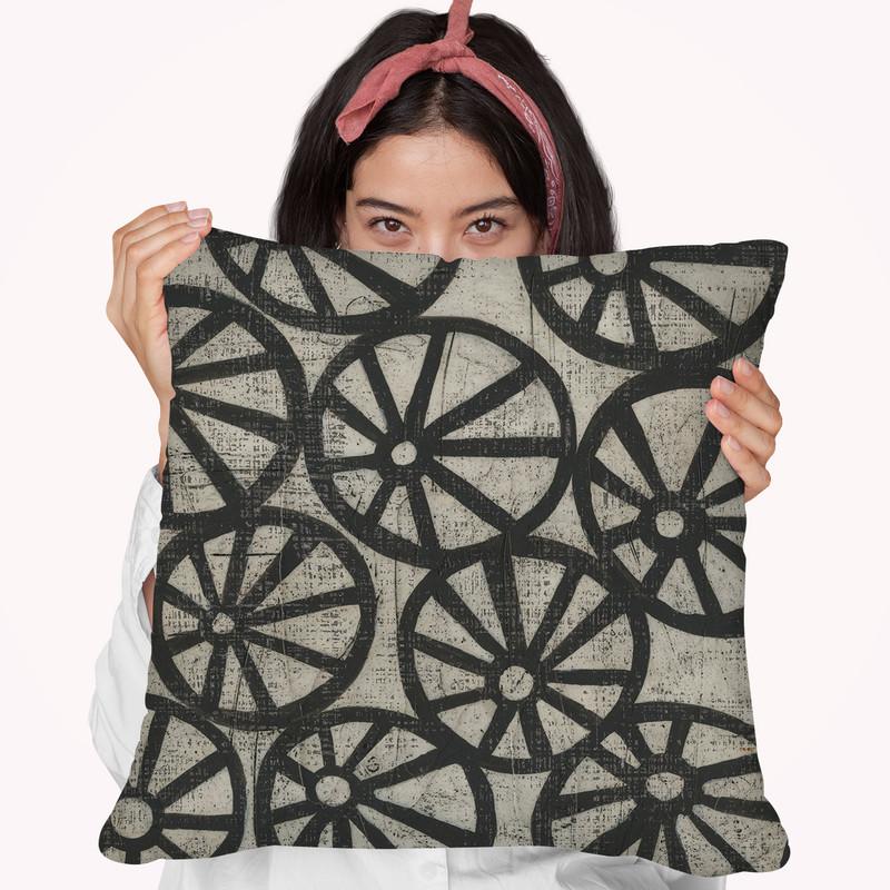 Stone Iv Throw Pillow By World Art Group
