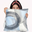 Twist And Turns I Throw Pillow By World Art Group