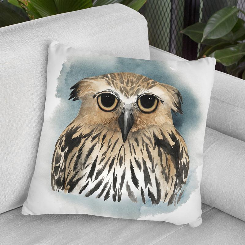 Greenwood Animals Ii Throw Pillow By World Art Group