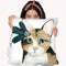 Downton Cat Ii Throw Pillow By World Art Group
