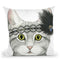 Downton Cat Iii Throw Pillow By World Art Group