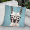 Llama Specs I Throw Pillow By World Art Group