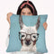 Llama Specs I Throw Pillow By World Art Group