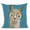 Llama Specs Iii Throw Pillow By World Art Group