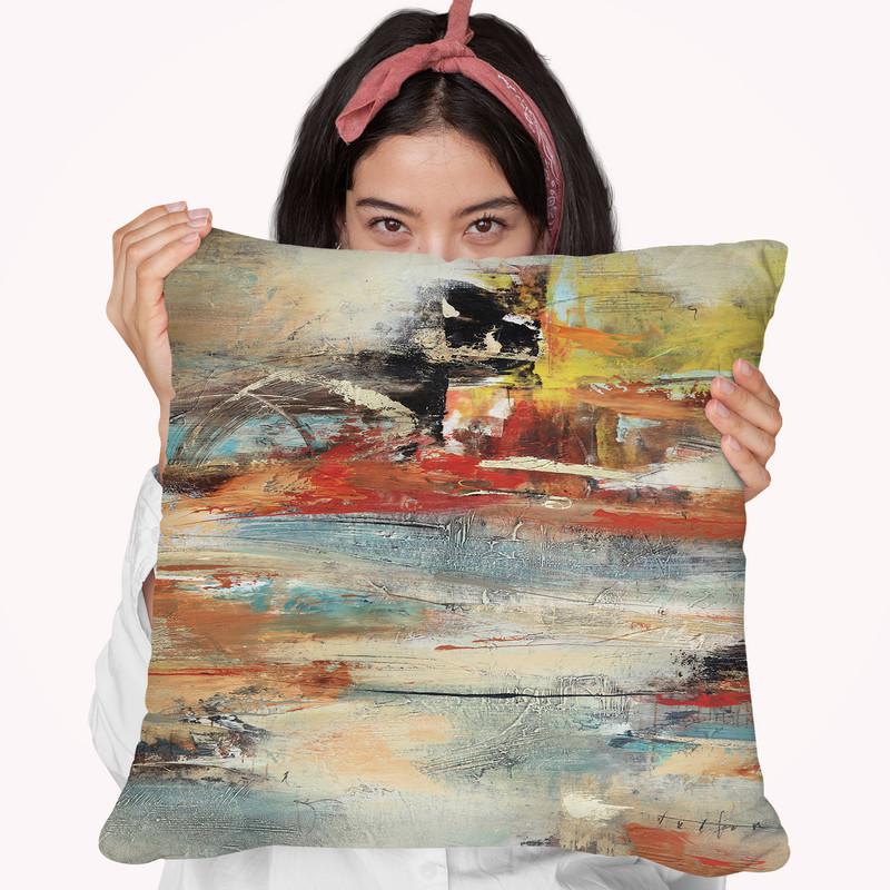 Tesiturno I Throw Pillow By World Art Group