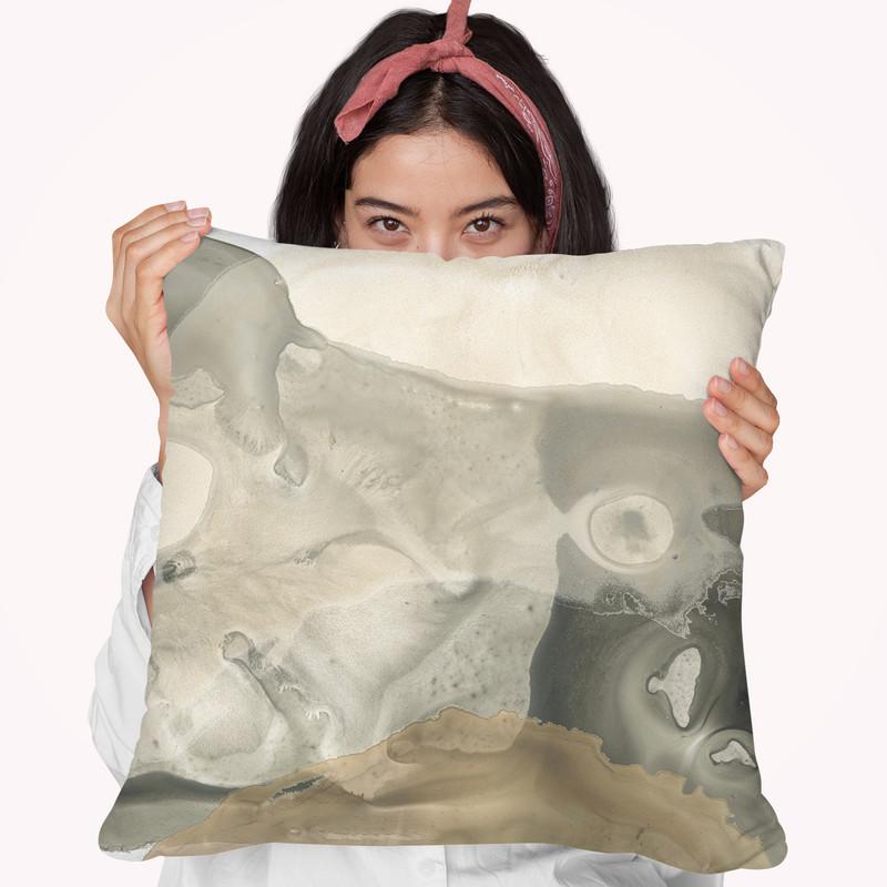 Tectonic Drift I Throw Pillow By World Art Group
