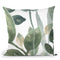 Water Leaves I Throw Pillow By World Art Group