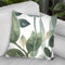 Water Leaves I Throw Pillow By World Art Group