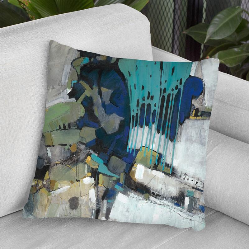 Separation I Throw Pillow By World Art Group