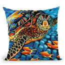 Cruising Along I Throw Pillow By World Art Group