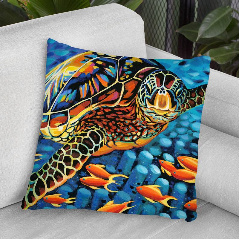 Cruising Along I Throw Pillow By World Art Group