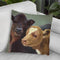 Farm Pals Ii Throw Pillow By World Art Group