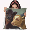 Farm Pals Ii Throw Pillow By World Art Group