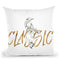 Gilded Fashion Figures Ii Throw Pillow By World Art Group