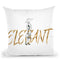 Gilded Fashion Figures Iii Throw Pillow By World Art Group