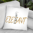 Gilded Fashion Figures Iii Throw Pillow By World Art Group