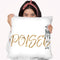 Gilded Fashion Figures Iv Throw Pillow By World Art Group
