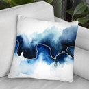 Glacial Break I Throw Pillow By World Art Group
