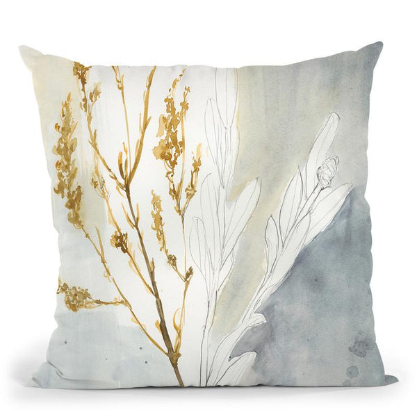 Wild Grass Ii Throw Pillow By World Art Group