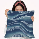 Wind & Waves I Throw Pillow By World Art Group