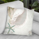 Golden Reef Panel Ii Throw Pillow By World Art Group