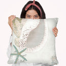 Golden Reef Panel Ii Throw Pillow By World Art Group