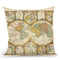 Antique World Globes Throw Pillow By World Art Group
