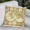 Antique World Globes Throw Pillow By World Art Group